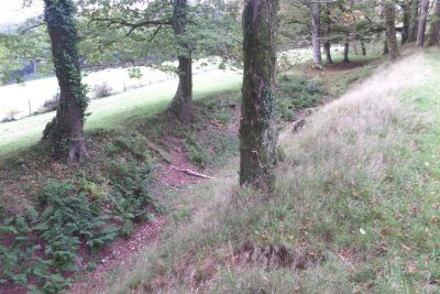 The ramparts of Blackbury Camp