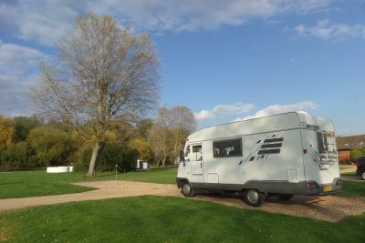 Parked at St Neots Camping Site