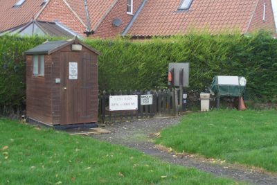 On the outside the facilities looked basic but inside the loo/washroom was clean, snug and well equipped and looked after.