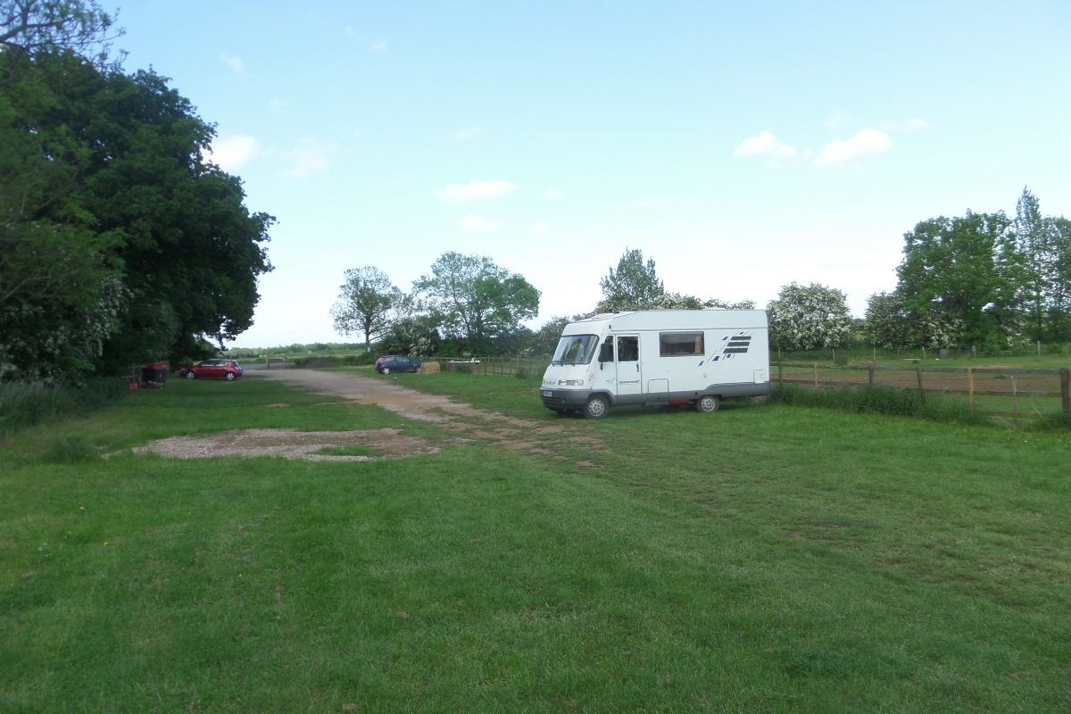 We had the huge car park almost to our selves.