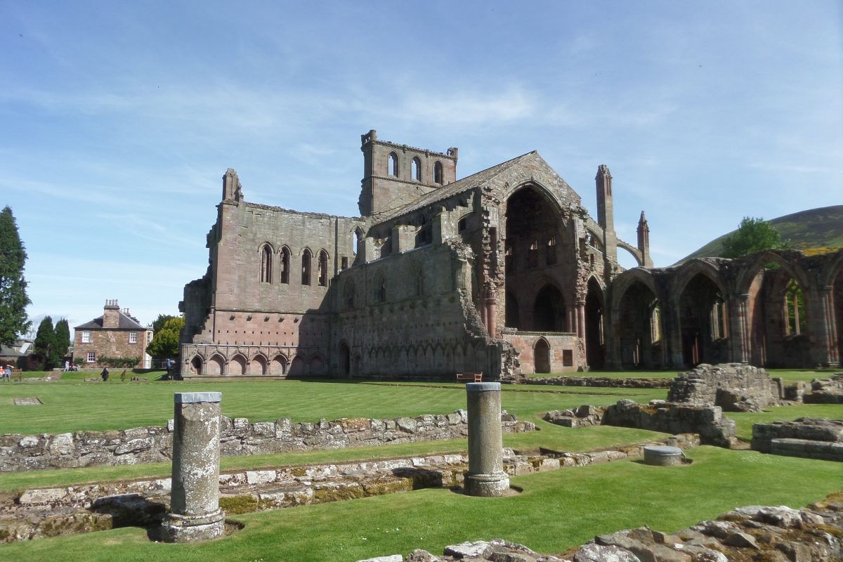 Melrose Abbey - well worth a stop