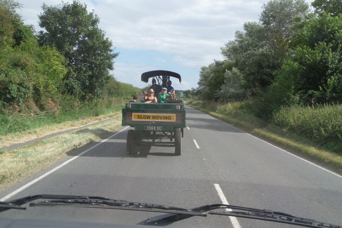 Steam Road Roller near Didcot