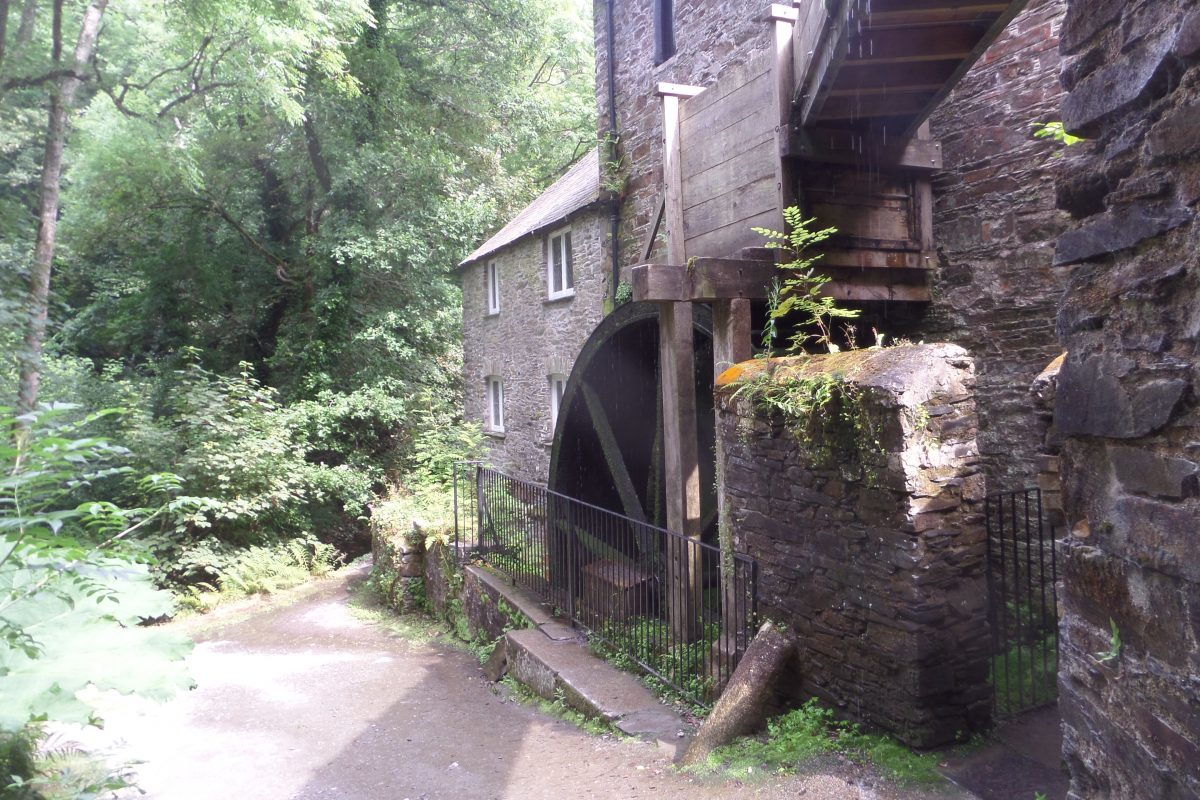 The Waterwheel at Cothele Mill