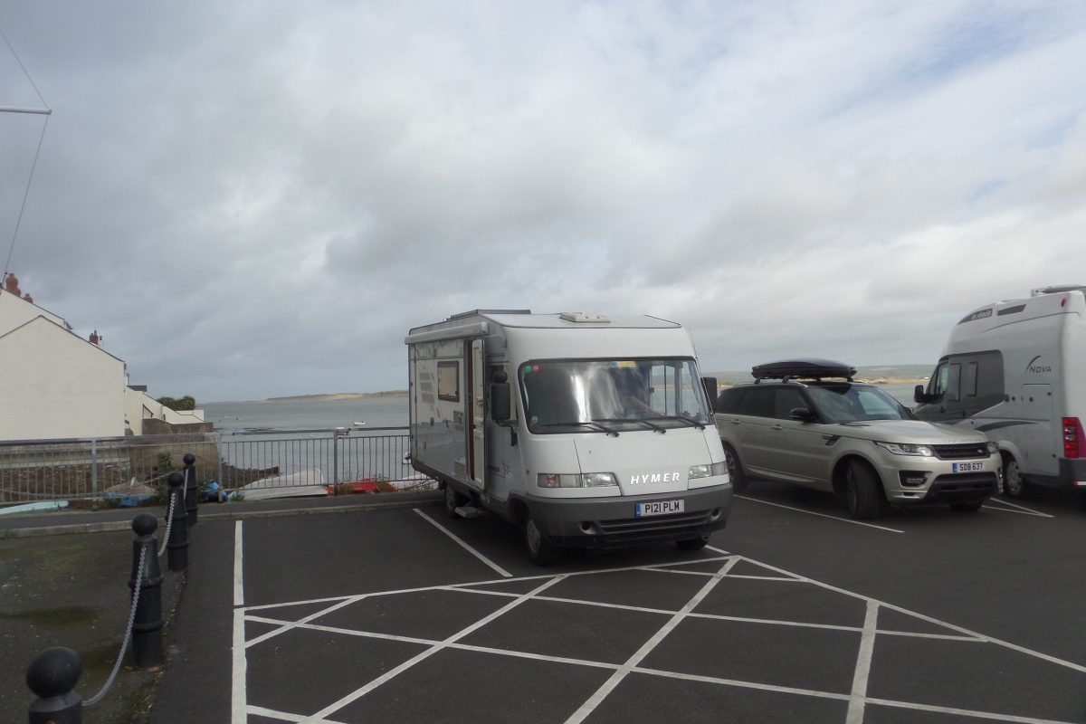 Churchfields Car Park at Appledore. 