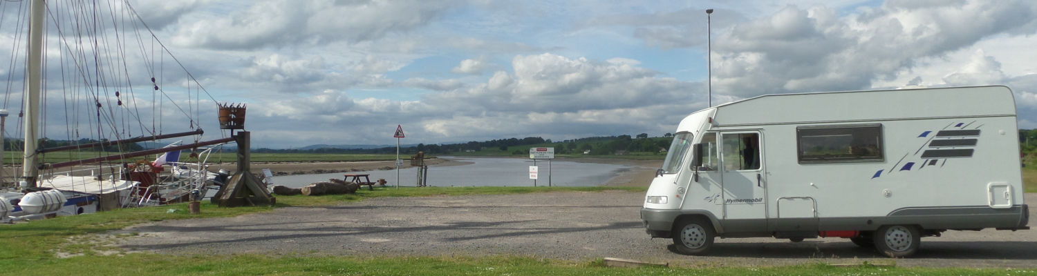 Glencaple Pier near Dumfries