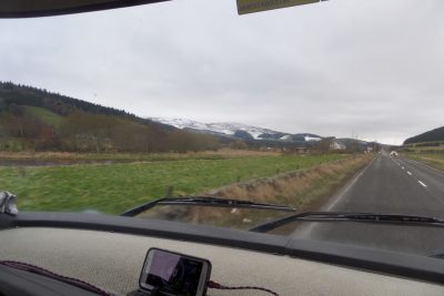 Snow on the Pentland Hills